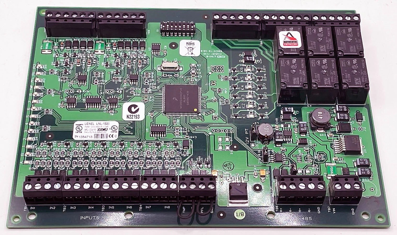 Placa Lenel LNL-1320 Access Control Dual Reader Interface Module Series 2